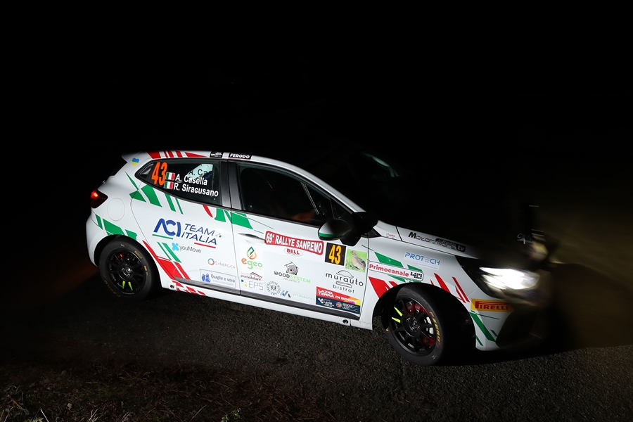 Prima vittoria nel CIAR per Casella-Siragusano, Clio Rally 5, al Rallye Sanremo