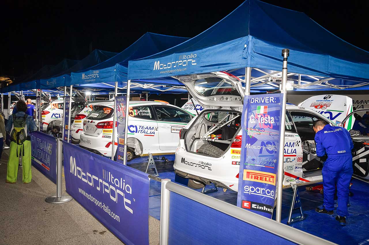 Motorsport Italia al Rally Italia Sardegna