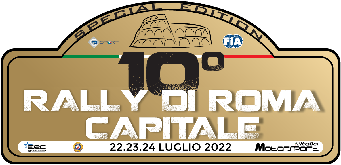 Presentato il logo speciale per il decennale del Rally di Roma Capitale