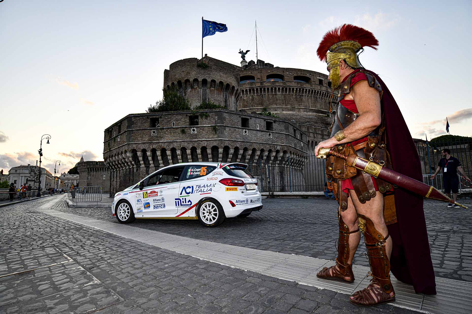 Rally di Roma, Mazzocchi e Rosso sulle Ford Fiesta primi vincitori del CIR Junior