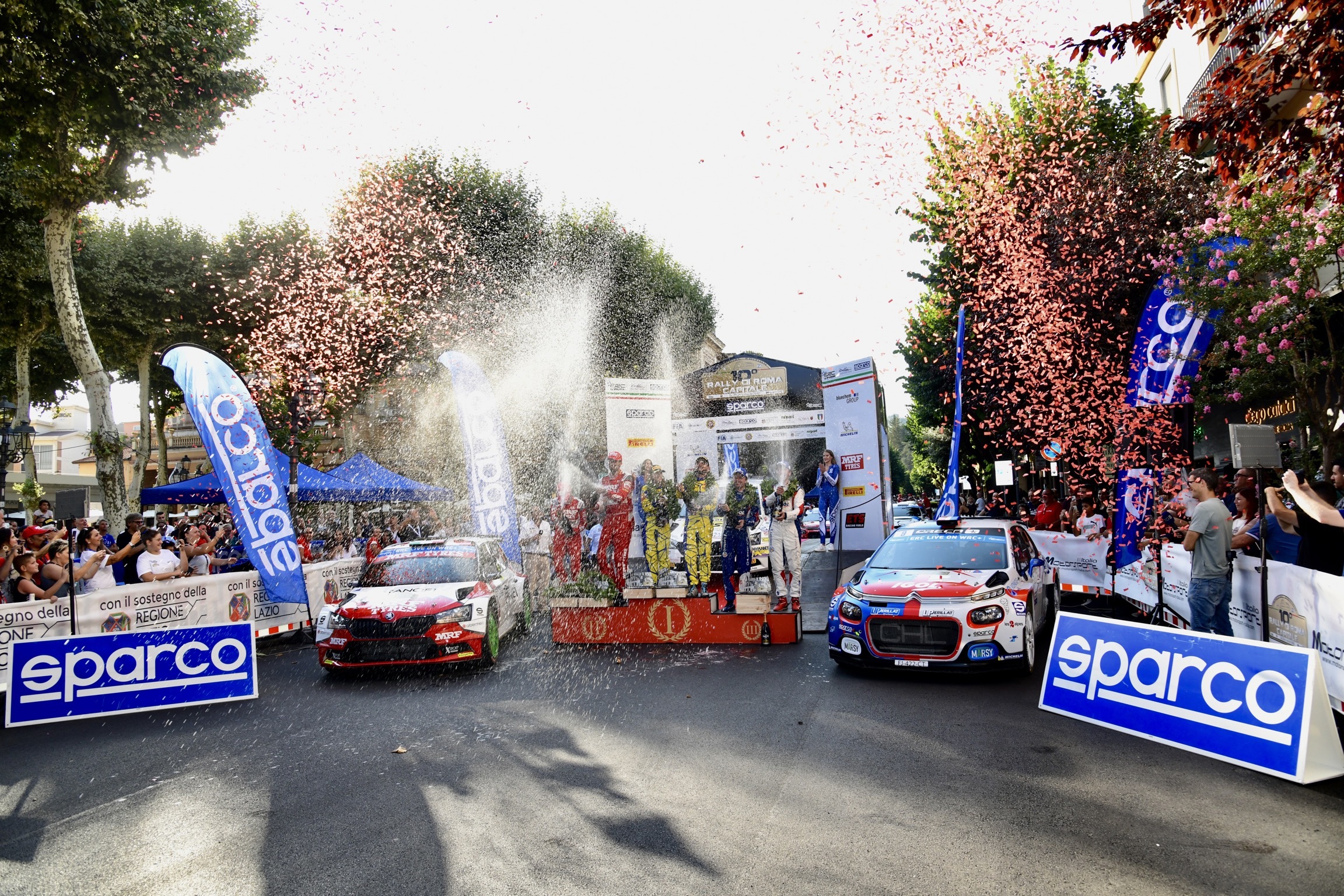 Damiano De Tommaso e Giorgia Ascalone vincono il 10° Rally di Roma Capitale