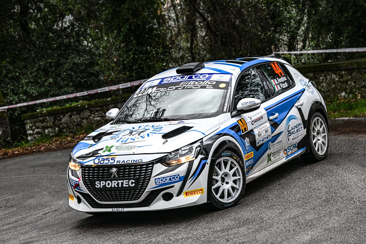 Bell'esordio nel Campionato Italiano Assoluto Rally Sparco Due Ruote Motrici per Michael Rendina