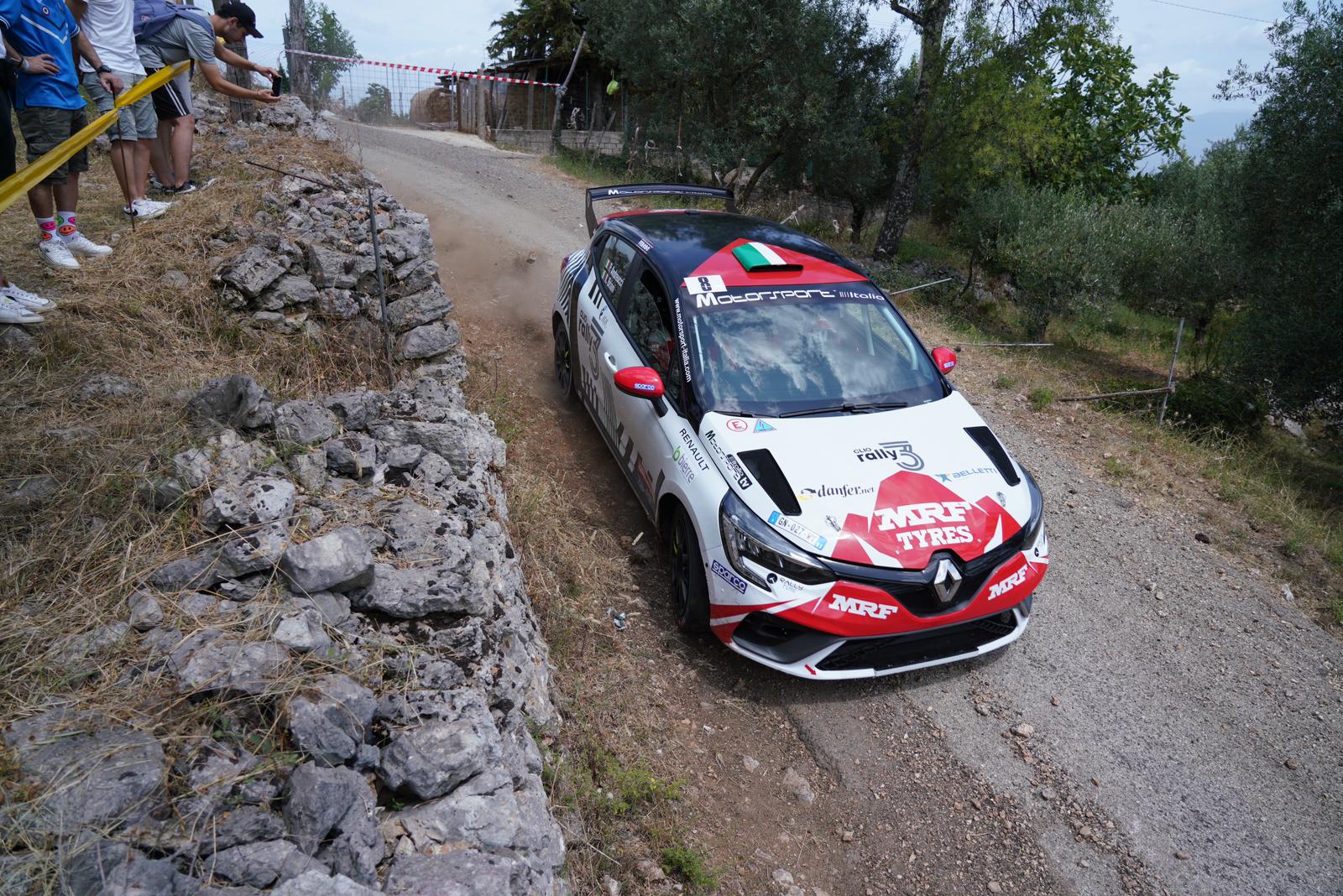 Pico in festa per i test pre gara del Rally di Roma Capitale