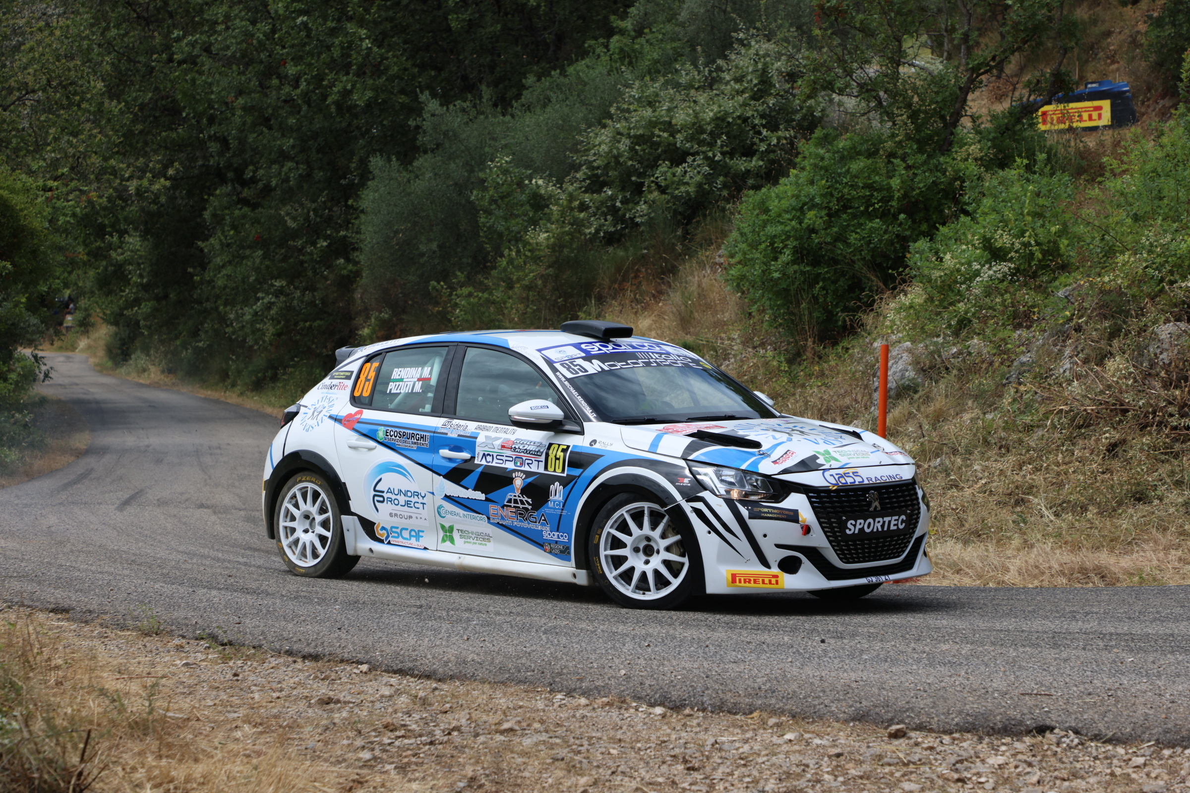 Michael Rendina veloce e sfortunato al Rally di Roma Capitale