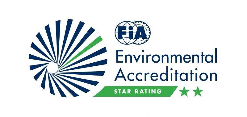 Max Rendina and the Rally di Roma Capitale receive the two stars of the FIA Environmental Accreditation Program