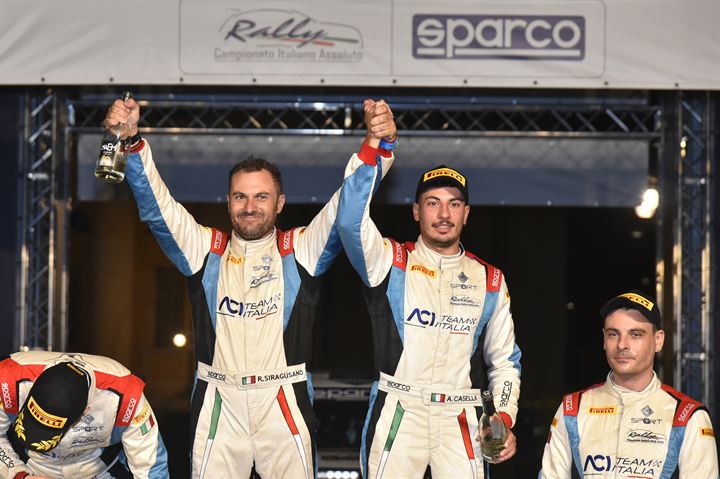 Casella-Siragusano Campioni Italiani Rally Junior