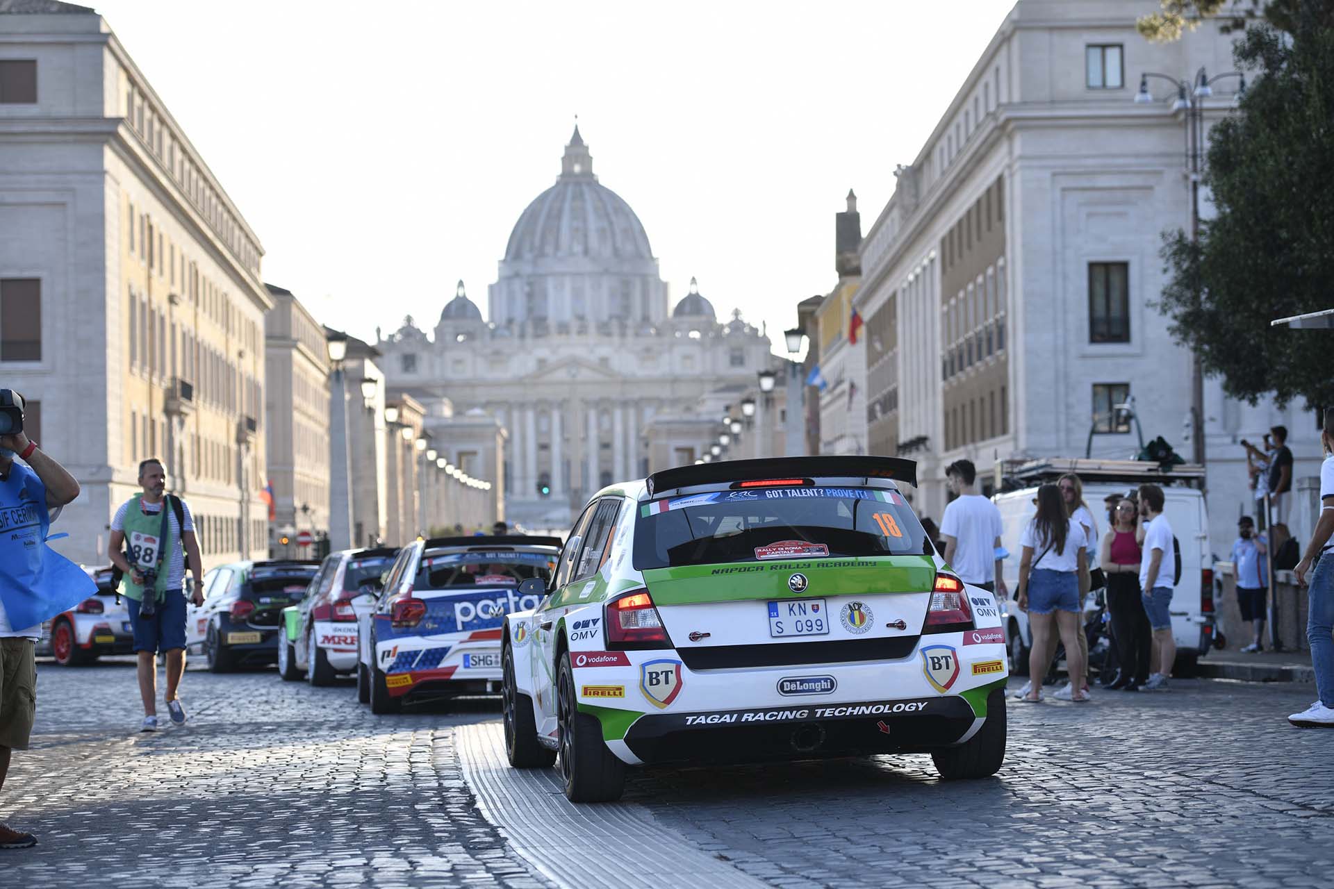 Una spettacolare prova speciale alle Terme di Caracalla aprirà il Rally di Roma Capitale 2021