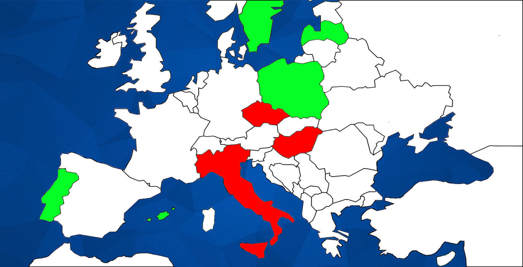 ERC EUROPEAN MAP
