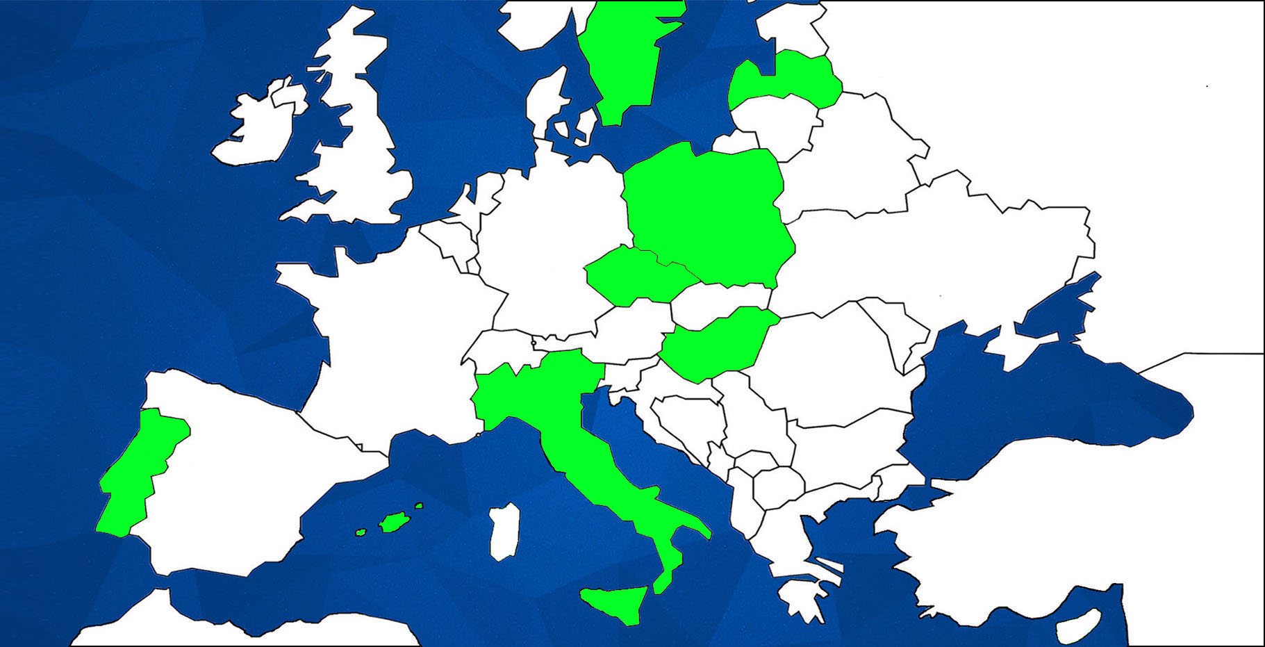 ERC EUROPEAN MAP